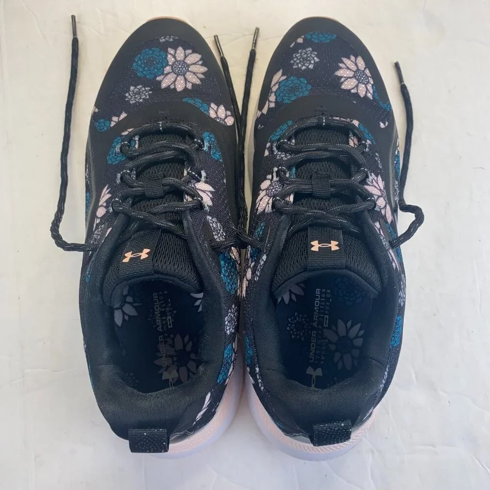 Under‎ Armour Charged RC Womens Running Trainers Sneakers Floral Womens 11